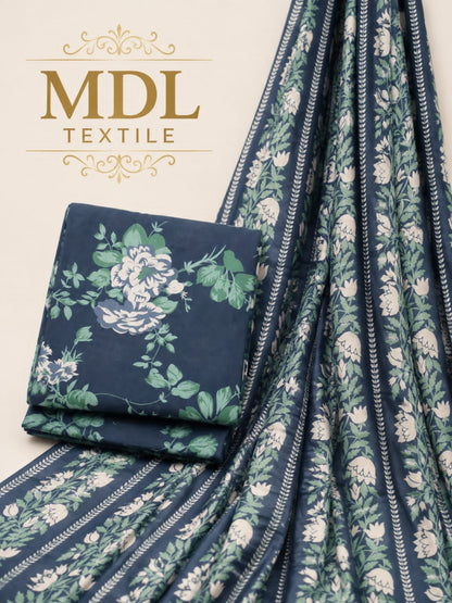 MDL Aleena’s Original – 3-Piece Digital Printed Air Jet Lawn Collection