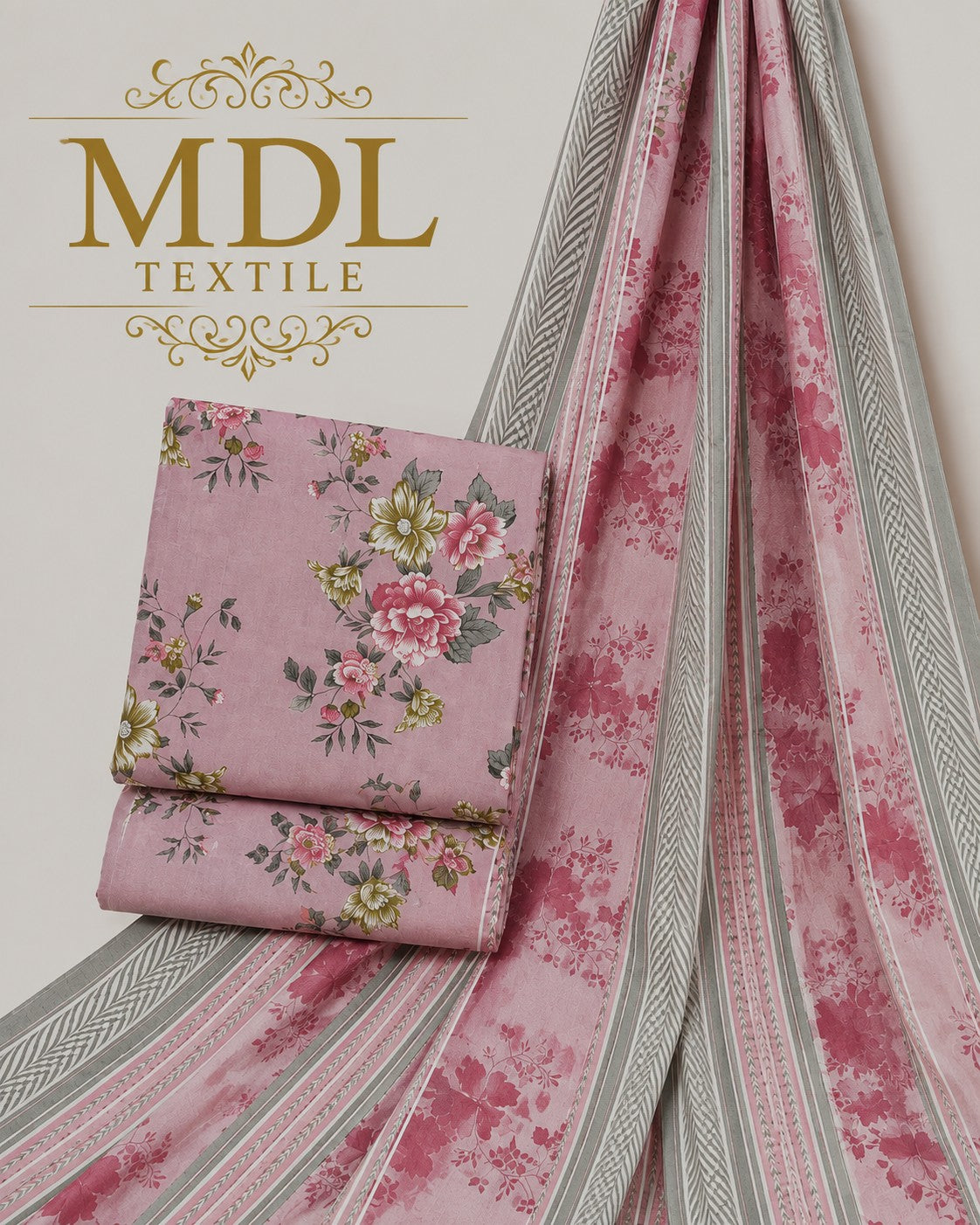MDL Aleena’s Original – 3-Piece Digital Printed Air Jet Lawn Collection